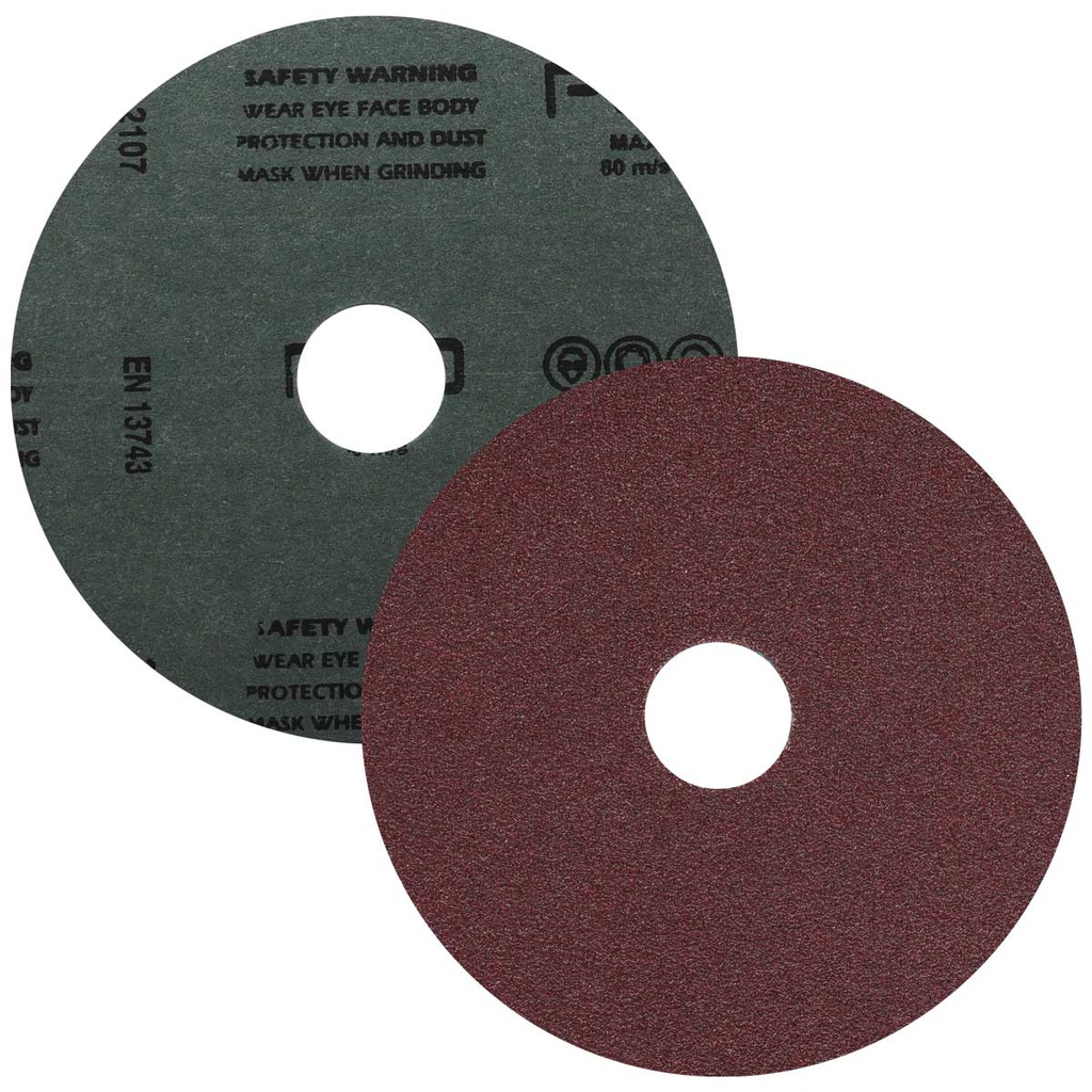 FIBRODISCO AO 4-1/2" X 7/8" G40 (Precio x pieza - Empaque c/25 pzas)