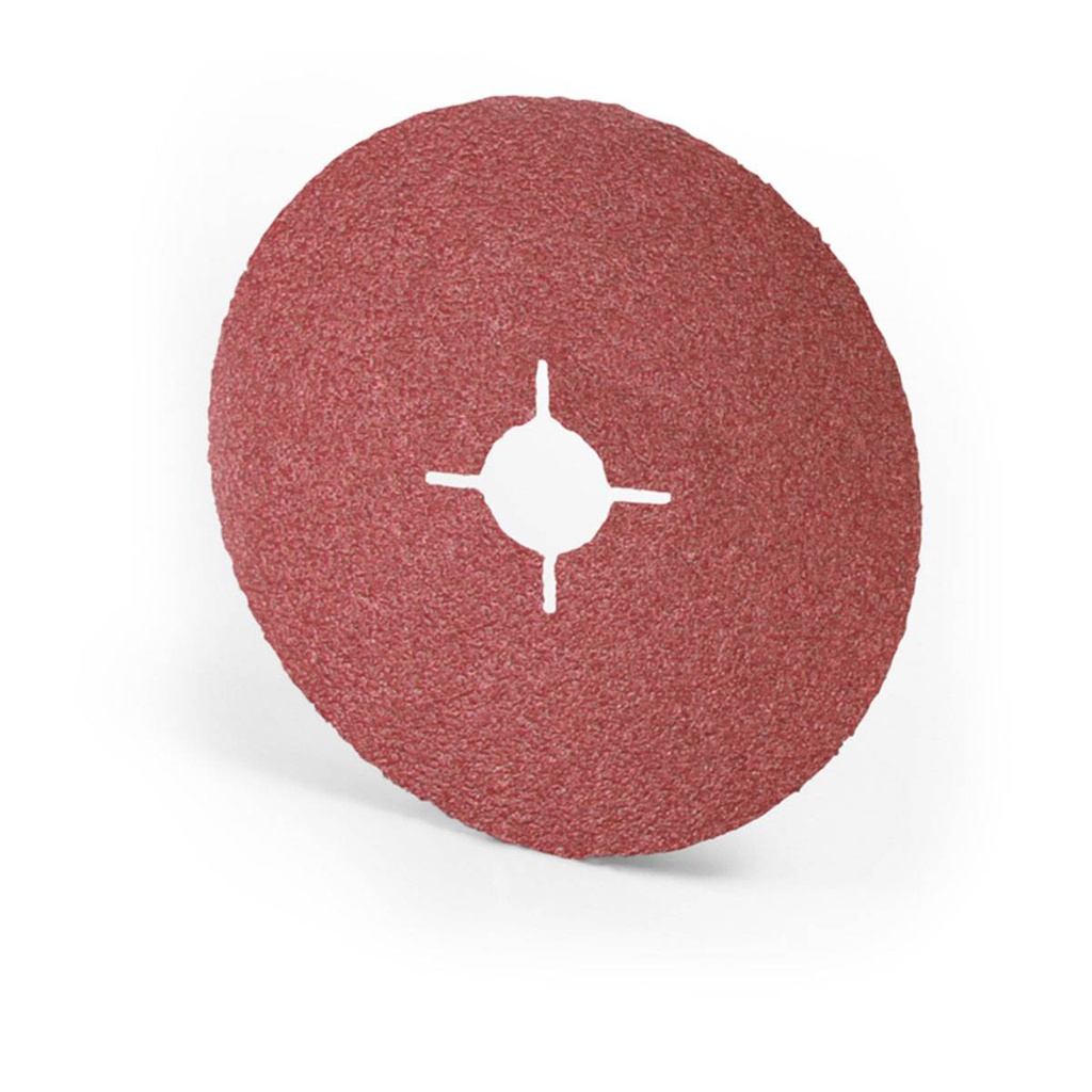 DISCO DE LIJA C40 BARRENO 7" X 7/8" CERAMICS METAL VSM XF760 4 RANURAS