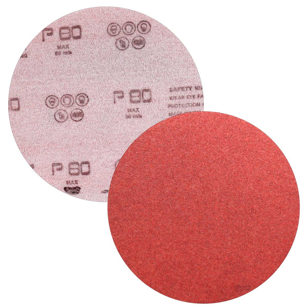 DISCO FILMICO CERAMICO GRIP (CERRADO) 5" G80 (Precio x pieza - Empaque c/100 pzas)