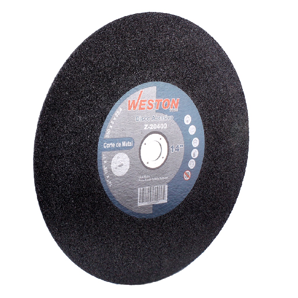 DISCO ABRASIVO 14"X1/8" X 1" DOBLE MALLA
