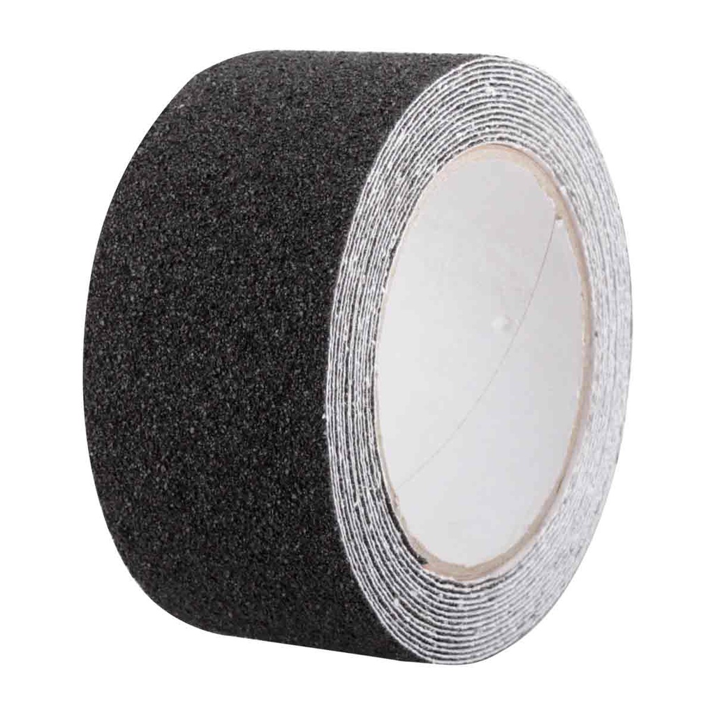 CINTA ANTIDERRAPANTE 2" NEGRA 50mm X 5M G46 ($ x pza, caja c/36)