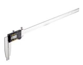 CALIBRADOR DIGITAL LARGO ELECTRONICO 0-24" mm/in ZERO/ABS C/PILA CR2032 3V