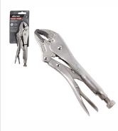 PINZA DE PRESION C/MORDAZA CURVA CRV 7'' (7CR)