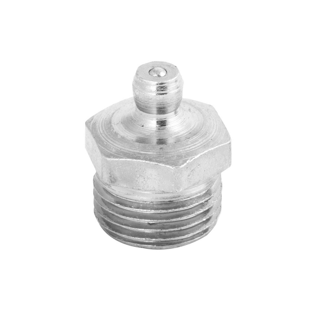 GRASERA M10 X 1 RECTA INOXIDABLE (Precio x Empaque c/100 pzas)