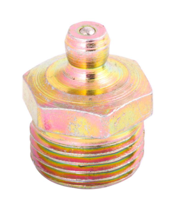 GRASERA 1/8-27" NPT RECTA H-200 (Precio x  Empaque c/10 pzas)