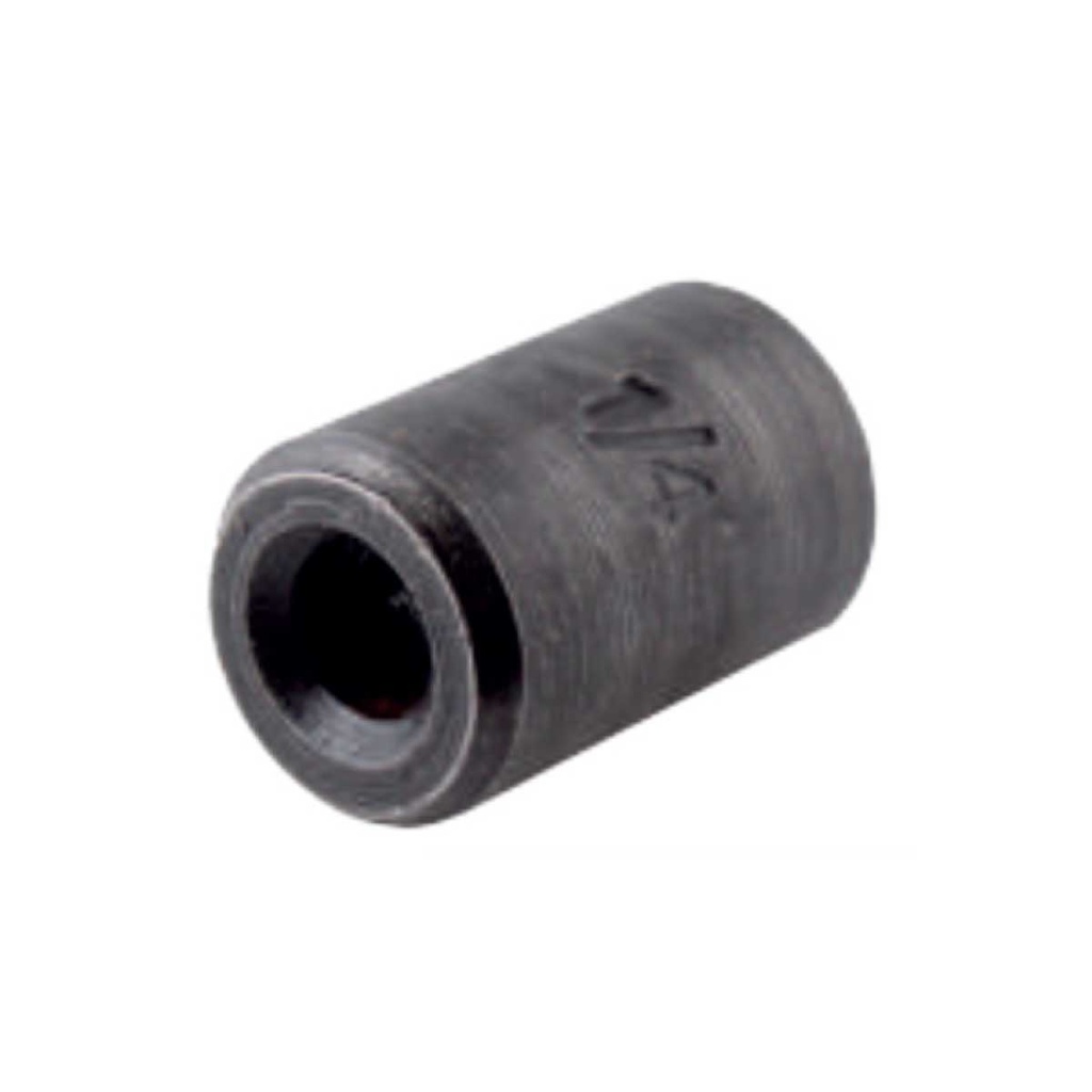 CASQUILLO TOPE DE ACERO      3/16"