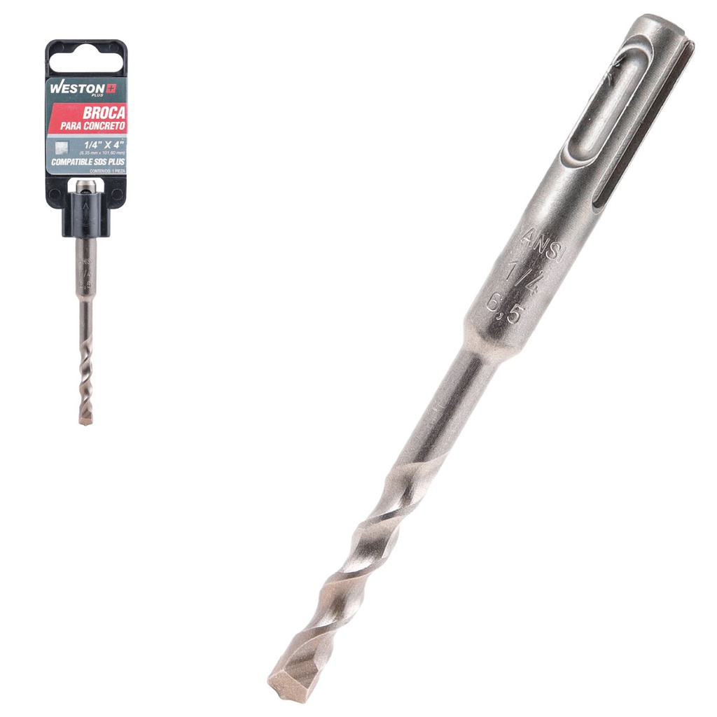 BROCA WP ZANCO SDS PLUS 1/2" X 6"