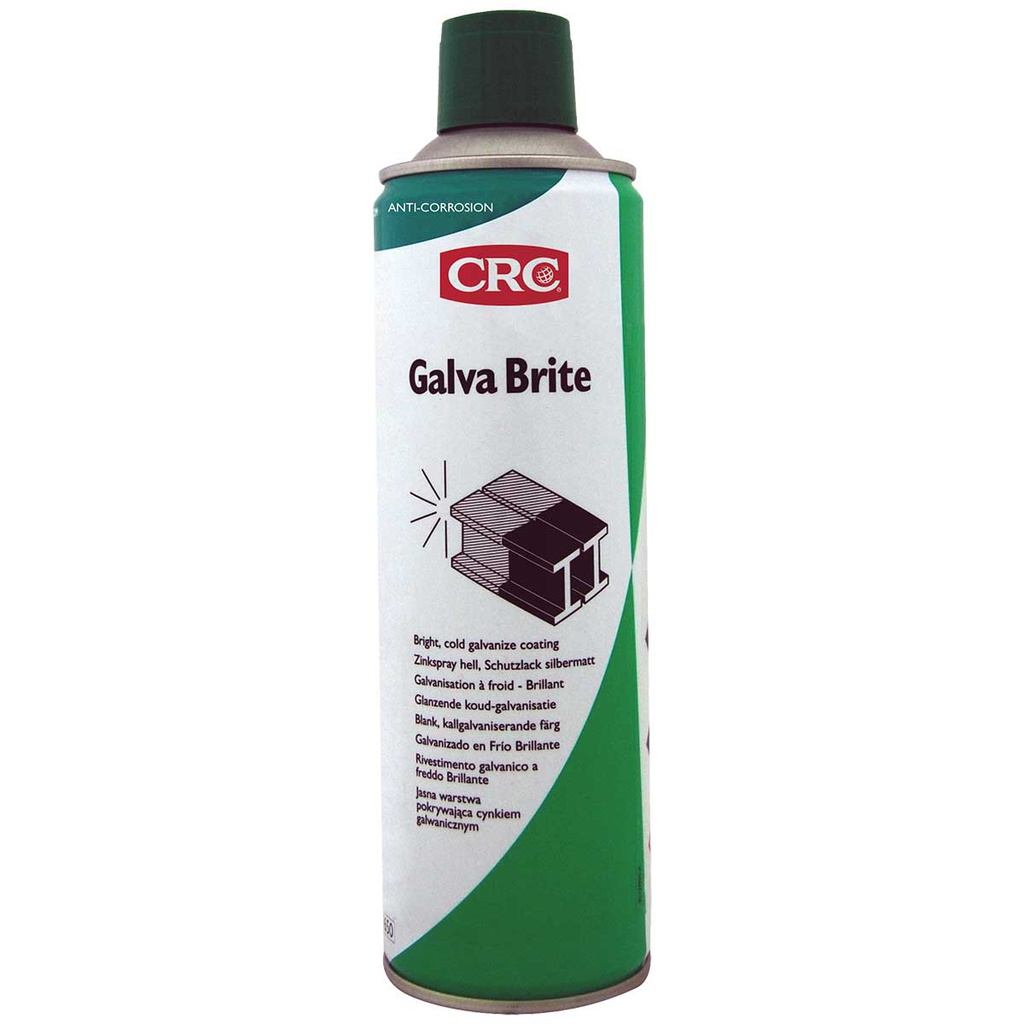 ZINC GALVANIZADO EN AEROSOL GALVA BRITE (500ml)