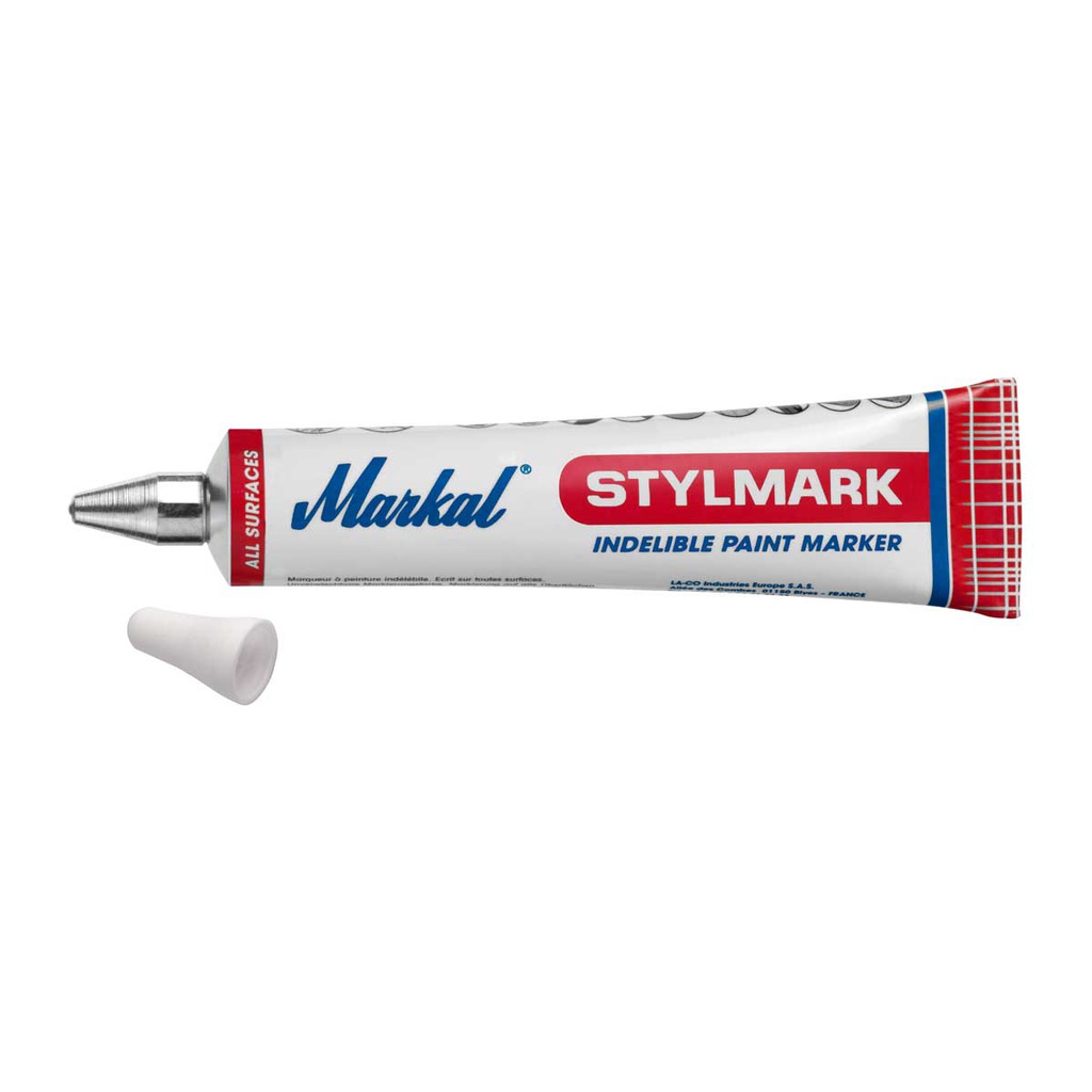 MARCADOR STYLMARK (DURA BALL) BLANCO