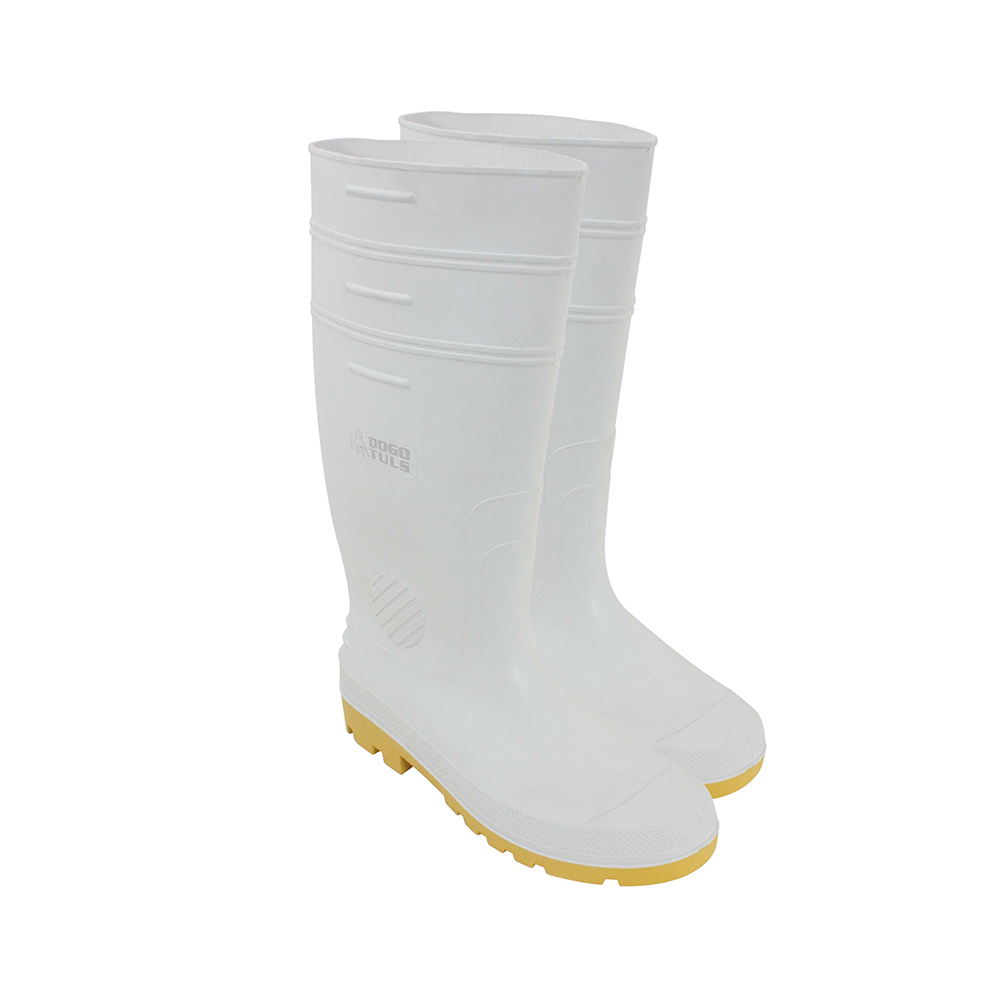 BOTA BLANCA SANITARIA PVC TALLA 8 Empaque Mínimo: 3 PARES
