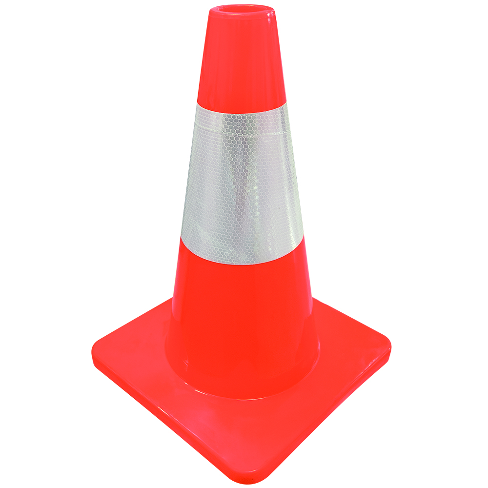 CONO PARA TRAFICO 45CM UN REFLEJANTE