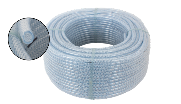 MANGUERA INDUSTRIAL TRAMADA 1/4"X100M