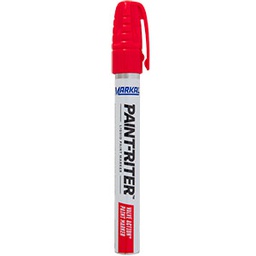 [LA4005] MARCADOR DE PINTURA LÍQUIDA TIPO VÁLVULA (Paint-Riter® Valve Action®) COLOR ROJO - Markal®