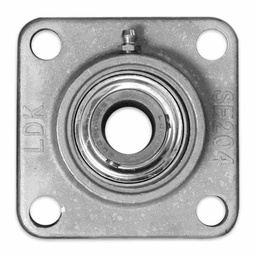 [A-16285] CHUMACERA DE PARED 4T. UCF207-20 1 1/4" INOX.