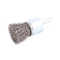 [Z-10098] CEPILLO TIPO BROCHA ONDULADO 3/4" C/VASTAGO 1/4" A.CARBON .006"