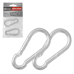 [C-01040] GANCHO RAPIDO ACERO C/SEGURO ZINC 12MMX140MM