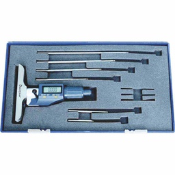 [STWS-4710-2205] MICROMETRO D/PROF. DIG. 0-150MM*/0-6*.001MM/0.00005 C/PILA CR2032