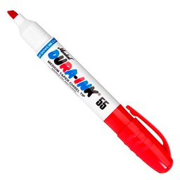 [STM-096528] MARCADOR PERMANENTE ROJO 55 (Precio x pieza - Empaque c/12 pzas)