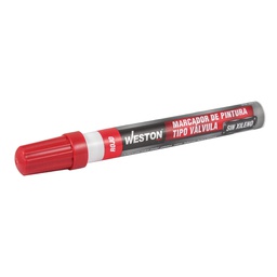[DOOW-015] MARCADOR DE PINTURA TIPO VÁLVULA ROJO