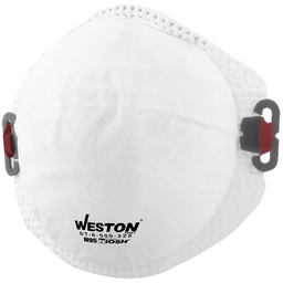 [ST-6-500-325] RESPIRADOR P/POLVO Y NEBLINA  N95 Certificado CDC CAJA CON 20 PIEZAS
