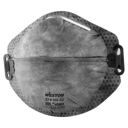 [ST-6-500-332] RESPIRADOR C/CARBON ACTIVADO  N95 Certificado CDC (Precio x  Empaque c/20 pzas)