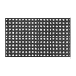 [TP-1340] TAPETE ANTIFATIGA DE DESAGUE NEGRO 1/2'' X 36'' X 60''