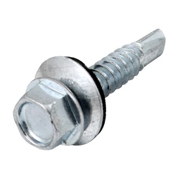[ZL-05010] PIJA PUNTA DE BROCA CON RONDANA#14 x 3/4" (caja c/600 piezas)