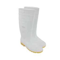 [MU3009] BOTA BLANCA SANITARIA PVC TALLA 5 Empaque Mínimo: 3 PARES