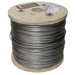[HK5129] CABLE ACERO GALVANIZADO 3/16" 7X19 457mt