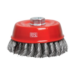 [NI2029] CARDA DE COPA 5" TRENZADO ENT 5/8"-11NC