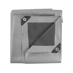 [TL4022] LONA POLIETILENO GRIS 10 X 12' REFORZADA Empaque Mínimo: 2 piezas